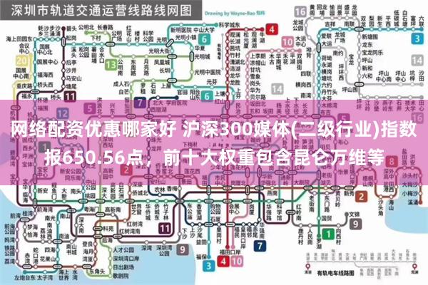 网络配资优惠哪家好 沪深300媒体(二级行业)指数报650.56点，前十大权重包含昆仑万维等