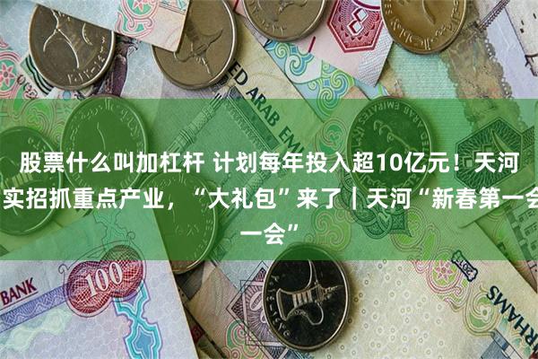 股票什么叫加杠杆 计划每年投入超10亿元！天河出实招抓重点产业，“大礼包”来了｜天河“新春第一会”