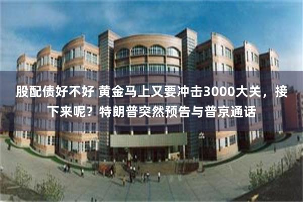 股配债好不好 黄金马上又要冲击3000大关，接下来呢？特朗普突然预告与普京通话
