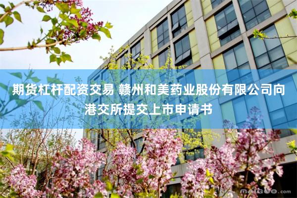 期货杠杆配资交易 赣州和美药业股份有限公司向港交所提交上市申请书